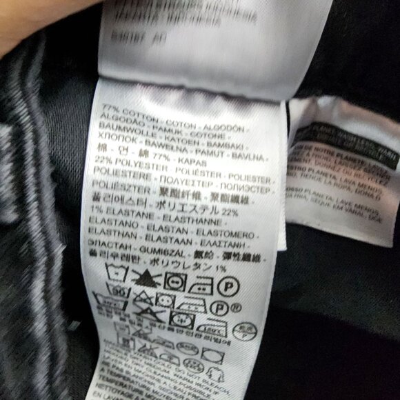 Levis Jeans Womens 14 529 Black Stretch Mid Rise Curvy Skinny Leg *GUC* - Picture 10 of 12